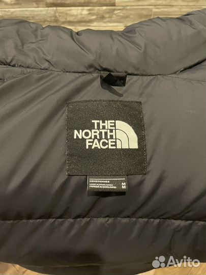 The north face пуховик