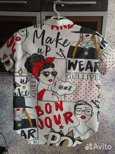 Рубашка Gulliver рост 158 см