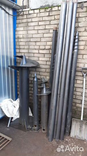 Сваи, фундамент, Свайно-винтовой фундамент