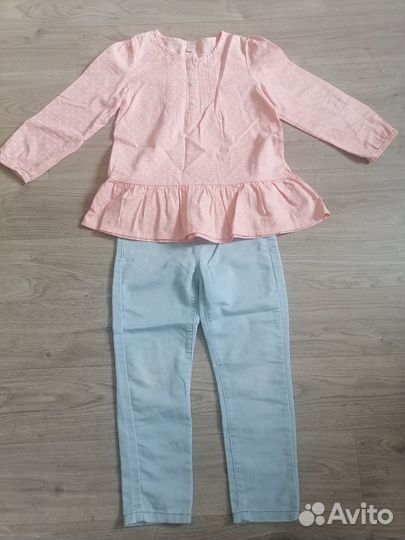 Джинсы и туника