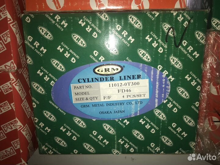 Гильза D F/F FD46 11012-0T300 GRM Nissan