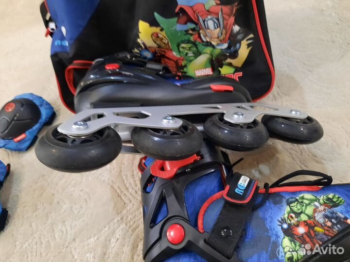 Детские ролики и защита 31-36