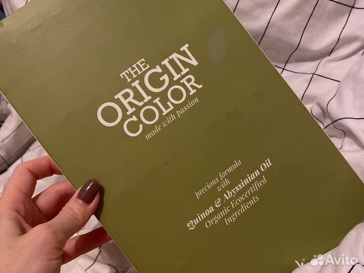 Палитра красок для волос nook