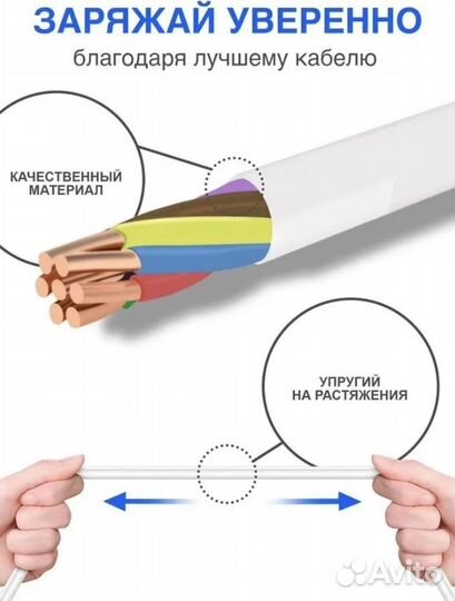 Кабель type-c lightning для iPhone