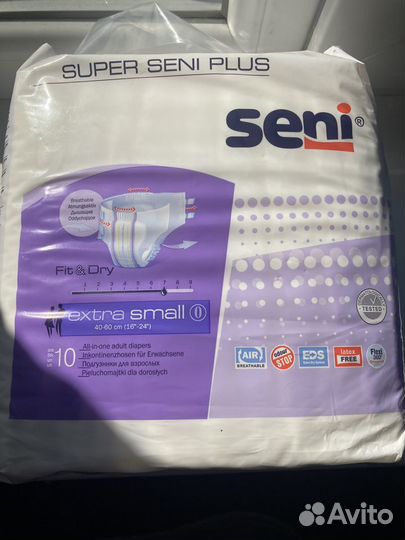 Подгузники Супер Сени Плюс №0 -10шт