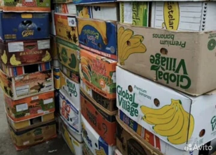 Банановые ящики, помидорные, пластик