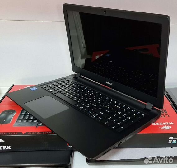 Быстрый современный ноутбук Acer, intel, 4gb