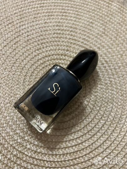 Духи giorgio armani si черные