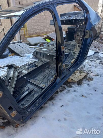 Порог на Рено Логан 2 левый