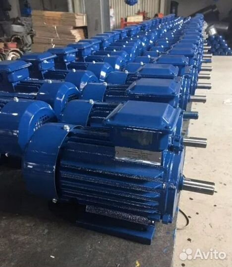 Электродвигатели 220в 380в новые наличие