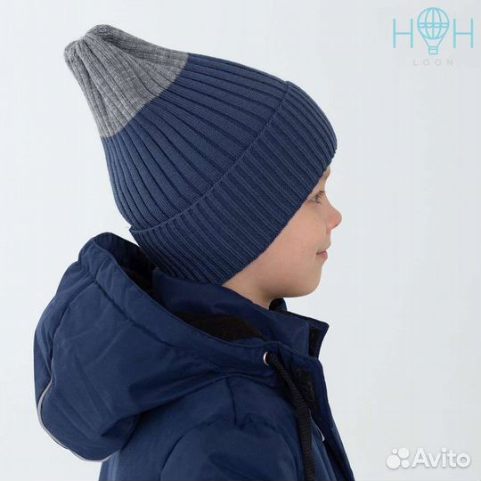 Шапка осенняя тыковка новая