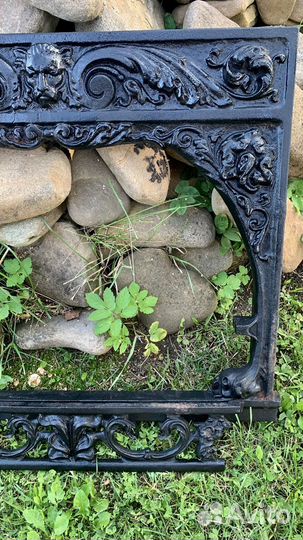 Решетка для камина чугунная