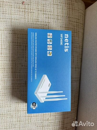 Коробка с гарантией от роутера netis