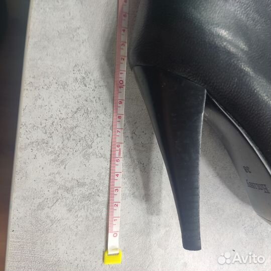 Сапоги ботфорты 36,5