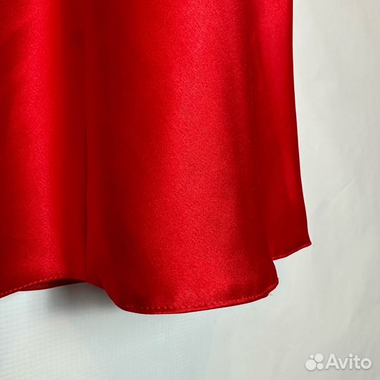 Вечернее платье комбинация 44 атлас