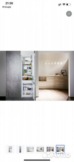 Встраиваемый холодильник новый Hotpoint Ariston