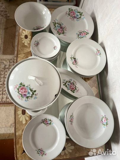 Столовый сервиз дулево. Абсолютно новый