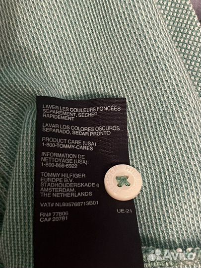 Поло tommy hilfiger
