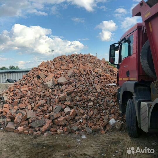 Бой кирпича доставка самосвалом