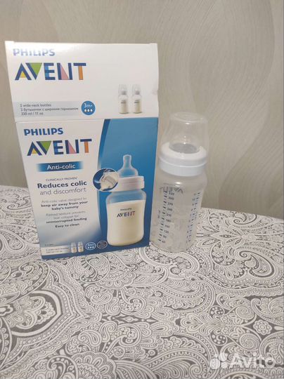 Бутылка для кормления avent
