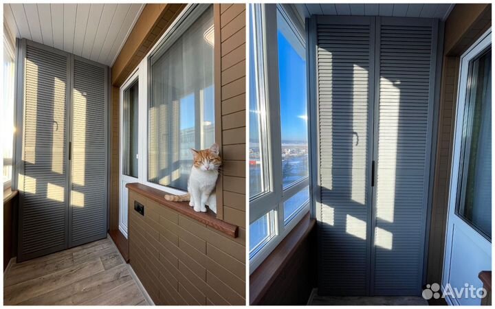 Шкаф на балкон в Рассрочку, шкаф купе, гардеробная