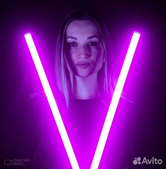 Лампа rgb угловой торшер