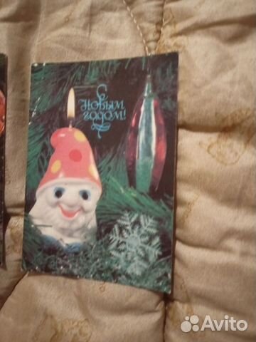 Открытки новогодние СССР