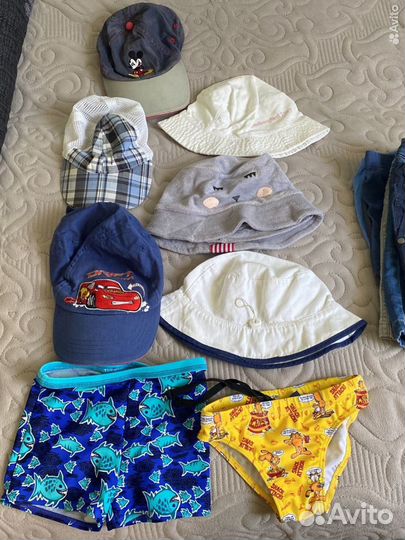 Плавки, кепки, шорты