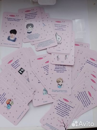 Карточная игра бтс