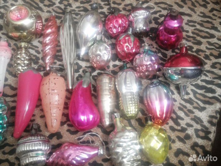 Елочные игрушки СССР