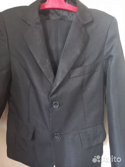 Костюм пиджак брюки 122-128