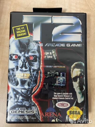 Terminator 2 (T2 The Arcade Game) Sega Genesis