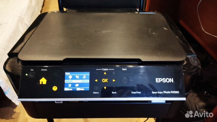 Цветное струйное мфу Epson Stylus Photo PX660