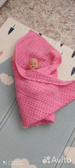 Плед ручной работы