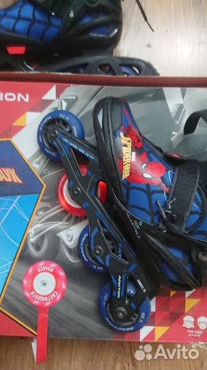 Коньки роликовые Marvel Spiderman р. 31-36