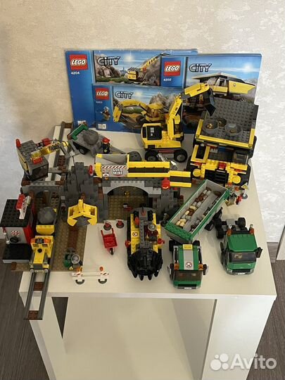 Конструктор lego City Шахта+наборы:4204+4203+4202