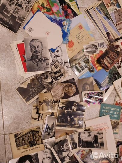 Старые открытки 7.1кг