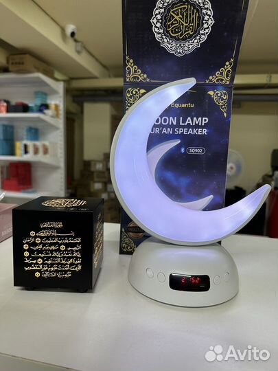 Ночник полумесяц читающий Коран и Азан
