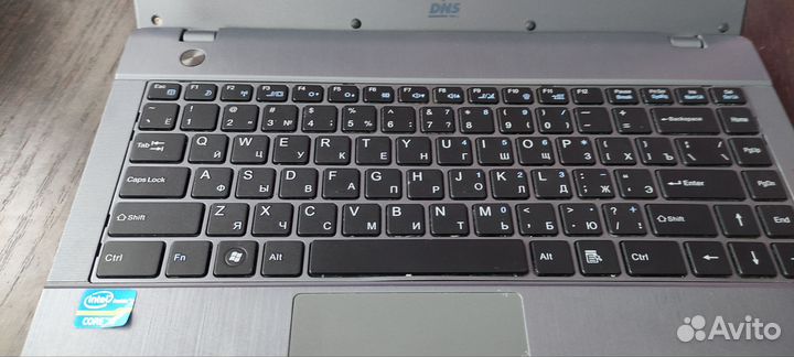 Ноутбук DNS на запчасти