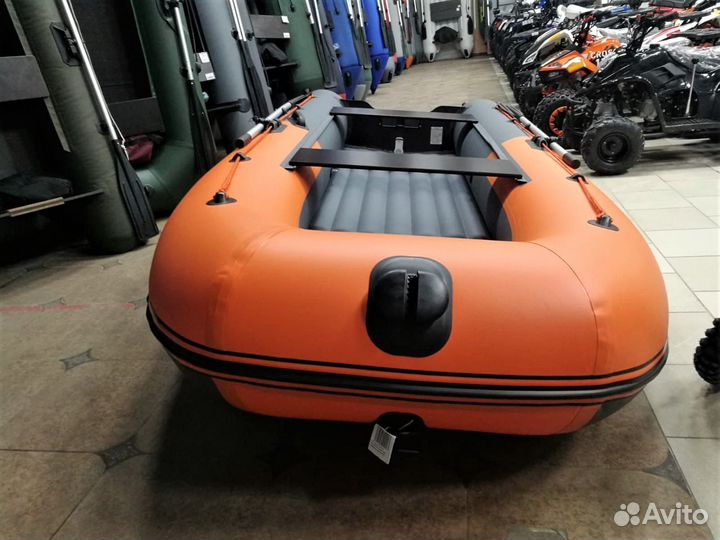 Лодка пвх Stormline Classic Air 360 графит-оранж