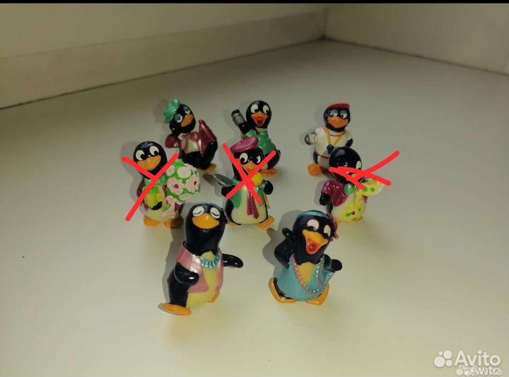 Фигурки из коллекций киндер (kinder)