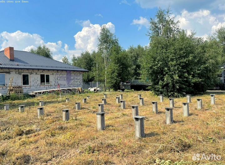 Забивные жб сваи / монтаж под ключ