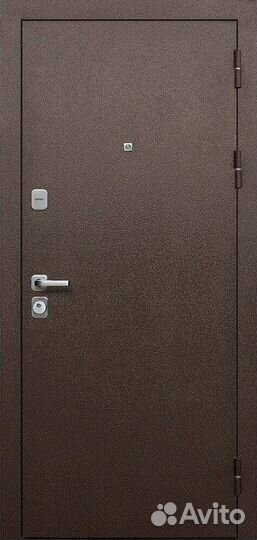 Входная дверь Феррони Толстяк Букле Шоколад