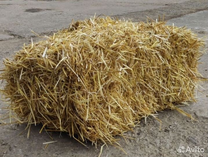 Солома в тюках с доставкой в Ступино