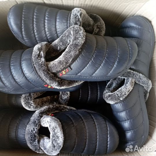 Галоши утепленные