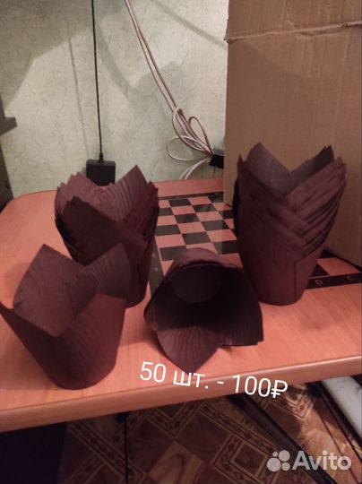 Форма тюльпан. Размер 80*50 мм