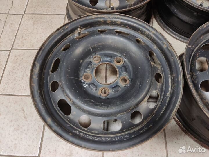 Диск штамп R15 5x114 et52.5 d67.1 6J Mazda оригин