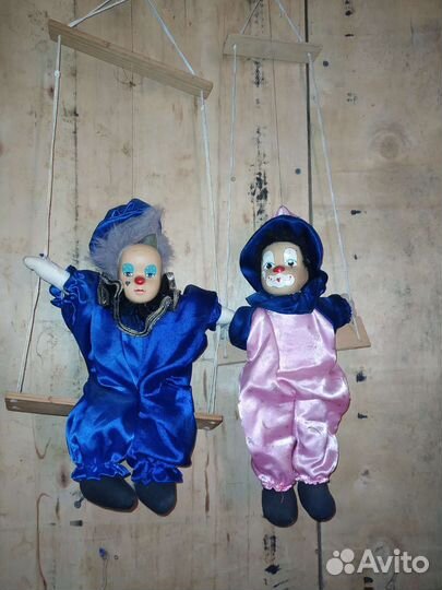 Фарфоровые клоуны