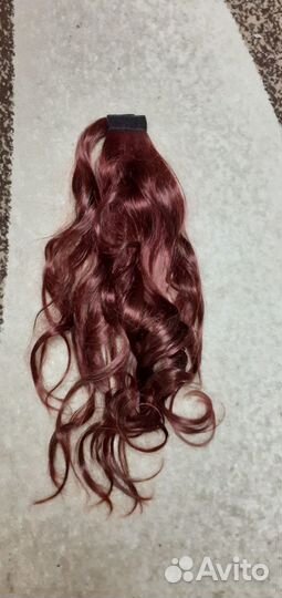 Волосы на заколках искусственные