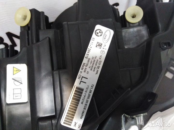 Передняя фара BMW F30 дорестайл левая bmw f30